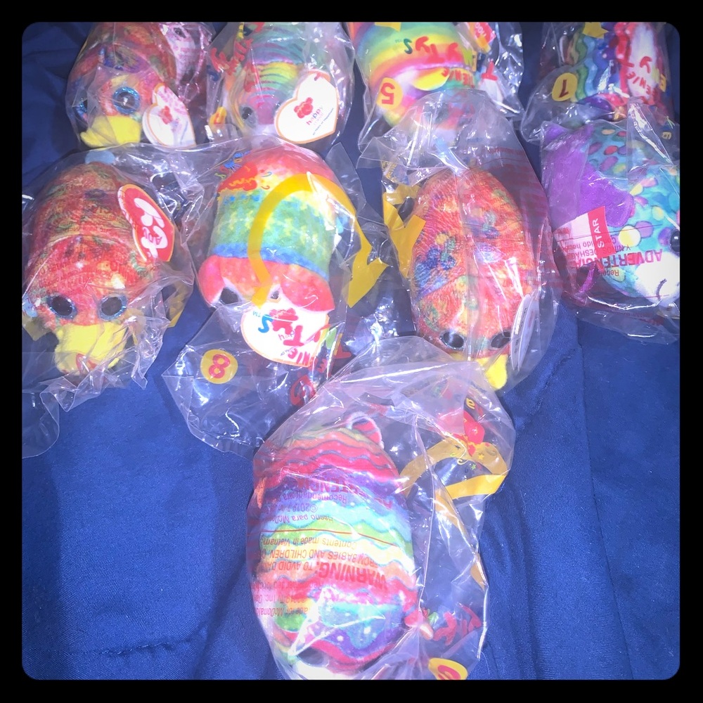McDonalds Ty teenie beanies set of 9
